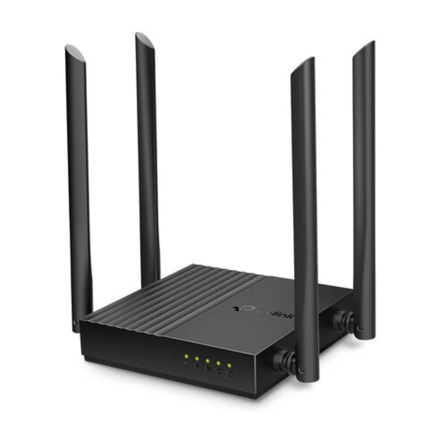 TP-LINK_ARCHER_C64_ICECAT_58460783 Router TP-LINK Archer C64 / Inalámbrico / Mu-Mimo / AC1200 / Doble Banda 5Ghz – 2.4Ghz / 4 Antenas / Negro - Image 1
