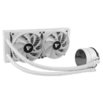 Sistema De Enfriamiento Liquido AIO GAME FACTOR LQG601-WH / 240MM / X2 Vent 120mm / Intel, AMD / Argb / 3 Pines / H. 2550 RPM / 50Cfm / 18.9dBA / Blanco / LQG601-WH - Imagen 7