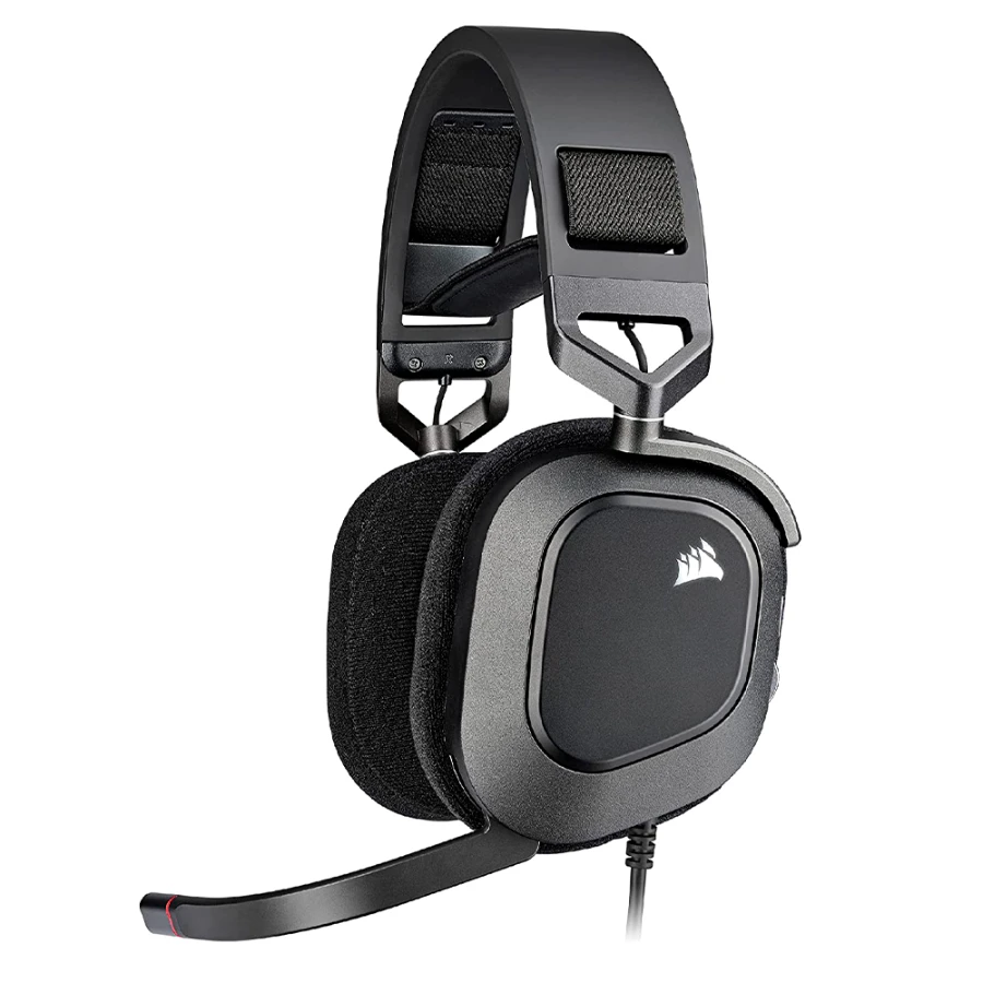 270e9378f9fcafc924db8bde003da59f Diadema CORSAIR HS80 RGB / Alámbrico / USB / Micrófono Omnidireccional / Negro - Image 1