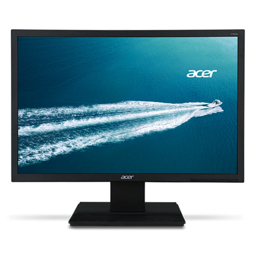 CP-ACER-UMIV6AAA13-1 Monitor Acer V206HQL / Led 19.5" / R. 1600 X 900 / Hd Ready / VGA, HDMI / Solo Incluye Cable VGA / 60Hz / 5Ms / Negro - Image 1