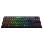 Teclados Mecánico REDRAGON HORUS TKL K621 RGB / Alámbrico, Inalámbrico / USB Tipo C, Bluetooth, Nano USB / Switch Blue Ultra / Español / Negro - Image 4