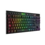Teclados Mecánico REDRAGON HORUS TKL K621 RGB / Alámbrico, Inalámbrico / USB Tipo C, Bluetooth, Nano USB / Switch Blue Ultra / Español / Negro - Image 2
