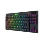 Teclados Mecánico REDRAGON HORUS TKL K621 RGB / Alámbrico, Inalámbrico / USB Tipo C, Bluetooth, Nano USB / Switch Blue Ultra / Español / Negro - Image 3