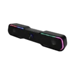 Bocina VORAGO Portátil BSP-350 RGB / Inalámbrico, Alámbrico / Bluetooth 5.0, 3.5mm / Alimentación USB Negro / BSP-350 - Image 4