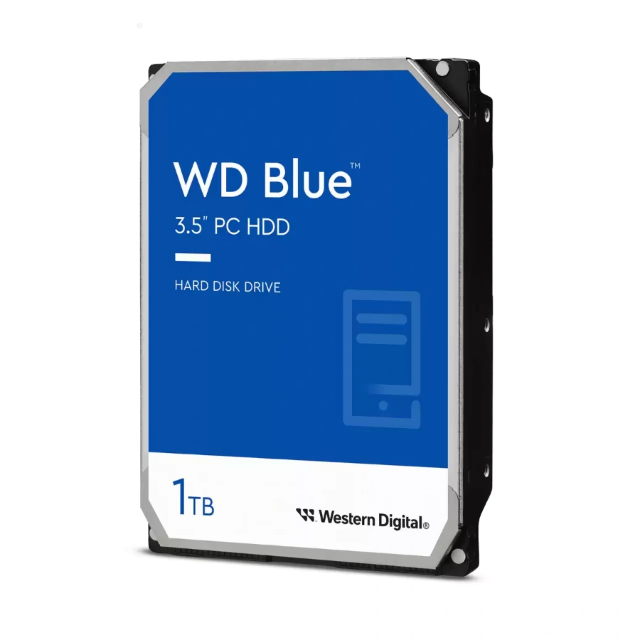 wd-blue-pc-desktop-hard-drive-1tb.png.wdthumb.1280.1280 Disco Duro HDD Western Digital Blue 1TB / Serial SATA III / 7200 Rpm / 64 Mb Cache / 6 Gbit/S / 3.5" / WD10EZEX - Image 1