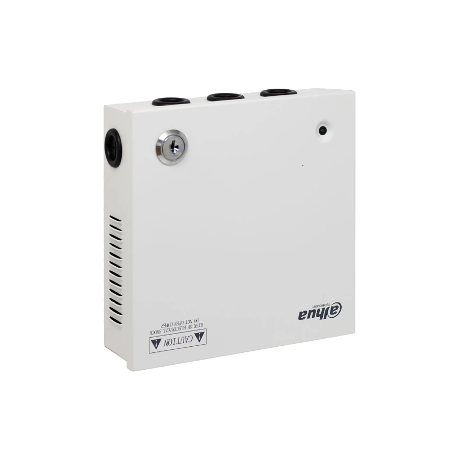 PFM341-9CH_1 Fuente de Poder DAHUA Technology DH-PFM341-9CH / 12V / Cámaras CCTV / Con Protección De Sobrecarga / Blanco - Image 1