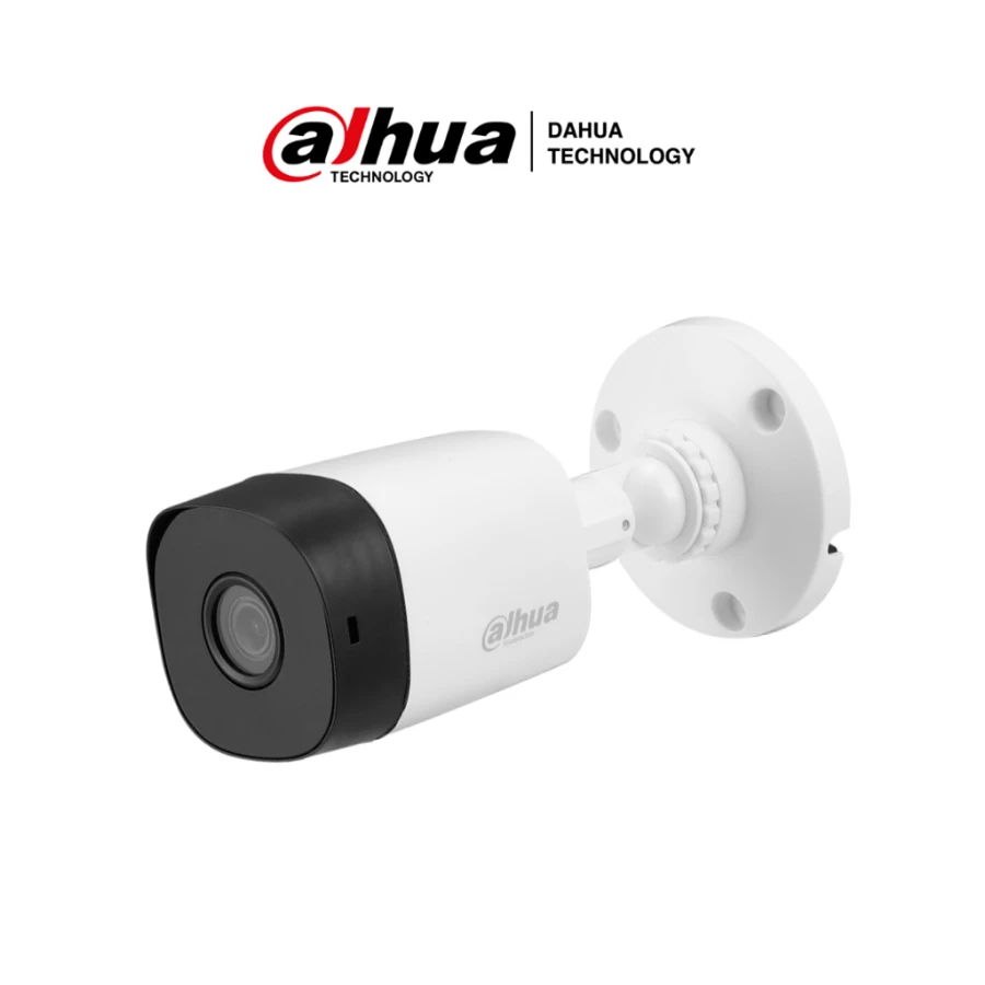 Camara-bullet-HDCVI-5MP-2.8mm-IP67-Dahua-B1A51 Cámara de seguridad IP DAHUA Bullet B1A5128 / 5mp / Lente 2.8 mm/ 106 Grados de Apertura / IR de 20 Mts / IP67 / Soporta: CVI/CVBS/AHD/TVI / Transmisión de larga distancia - Image 1