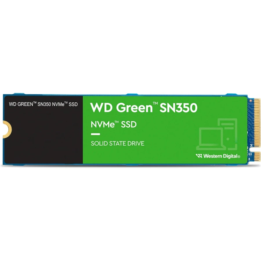 61+iSFCUYCL._AC_SL1500_ Unidad SSD M.2 NVME WESTERN DIGITAL Green SN350 / 250GB / Pci-E 3.0 / Lectura 2400 Mb/S, Escritura 1500 Mb/S - Image 1