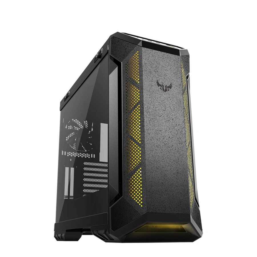 CP-ASUS-90DC0012-B49000-7 Gabinete ASUS GT501 Gry With Handle / E-ATX / Cristal Templado / 4 Vent. Incluidos / Usb 3.1 / Negro - Image 1