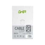 CABLE UTP GHIA GCB-044 / CAT 5E / Calibre 24 AWG / Certificación CE / ROHS / 100Mtrs / Gris - Image 4