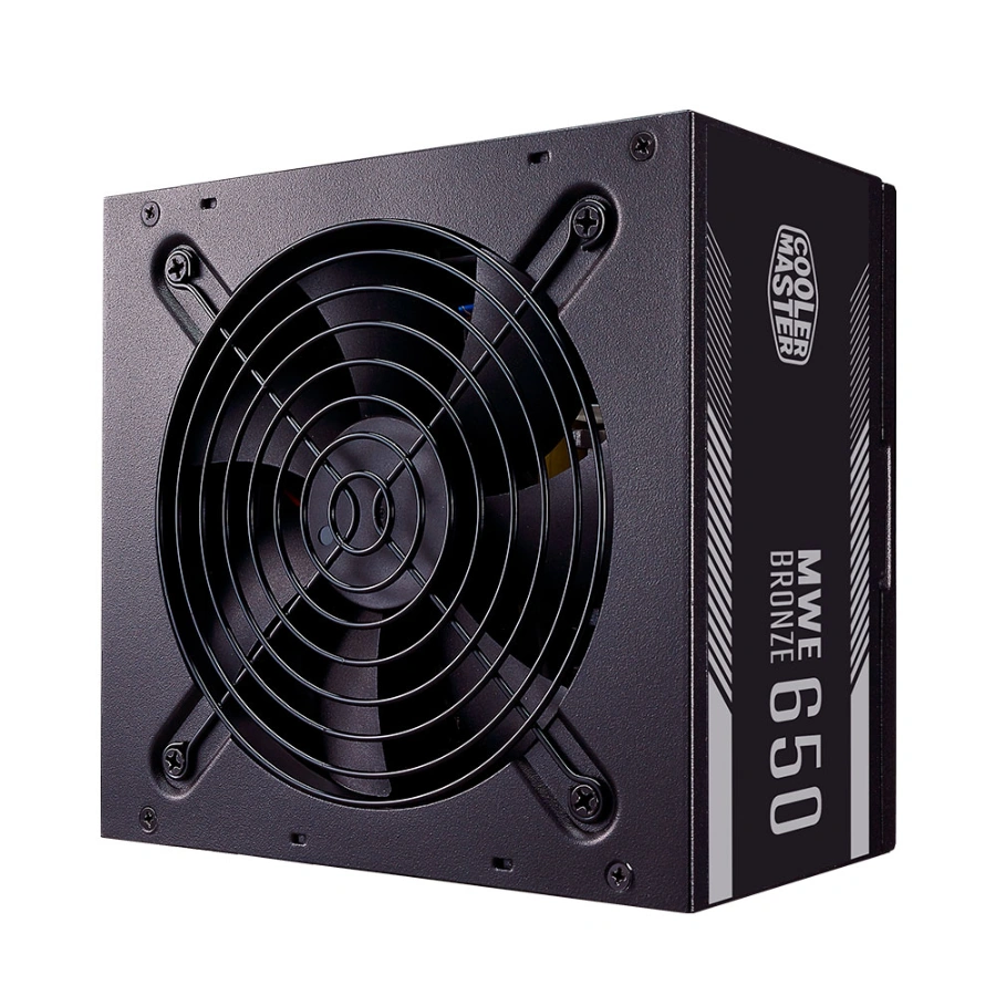 7a8b7c5292e36d3a37d1150b35d8b8891258 Fuente De Poder COOLER MASTER MWE 650 V2 / 650W / 80 Plus Bronze / 20+4 Pin / Cpu 4+4 / Pci-E 6+2 / Sata / Molex / Negro - Image 1