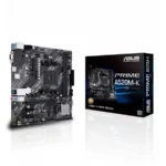 Tarjeta Madre ASUS Prime A520m-K / Am4 / 64GB X2 Ddr4 4400Mhz / Sata / M.2 / Pcie 3.0X16 / Hdmi-Vga / Usb 3.0 / Usb 2.0 / PRIME A520M-K