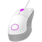 Mouse Gamer COOLER MASTER MM310 RGB / 400-12000Dpi / Alámbrico / 6 Botones / Ligero, Ambidiestro / Cable Tipo-C a Tipo-A / Blanco Con Purpura / MM-310-WWOL1 - Image 2