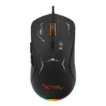 Mouse Gamer XZEAL XST-401 RGB / Alámbrico / Hasta 7200 Dpi / 6 Botones / Cable 1.5mtrs / Negro / XSAMGA2B