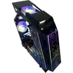 Gabinete XZEAL IR02 ARGB / Micro-ATX / Cristal Templado / 4 Ventiladores Incluidos / USB 3.0 / Color Negro - Image 6
