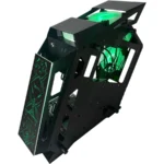 Gabinete XZEAL IR02 ARGB / Micro-ATX / Cristal Templado / 4 Ventiladores Incluidos / USB 3.0 / Color Negro - Image 5