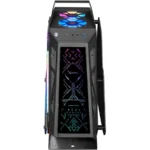 Gabinete XZEAL IR02 ARGB / Micro-ATX / Cristal Templado / 4 Ventiladores Incluidos / USB 3.0 / Color Negro - Image 3