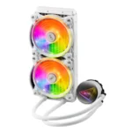 Enfriamiento Liquido AIO XPG Levante X 240 / 240MM / X2 Vent 120mm ARGB 3 Pines 5V / Intel, AMD / 2000RPM / 61.5Cfm / 18.17dBA / Blanco - Image 2