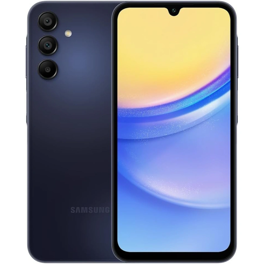 51mRnMaCDpL._AC_SL1000_ Smartphone SAMSUNG GALAXY A15 / 6.5" / OctaCore / Almacenamiento 128GB / RAM 6GB / Cámara 50MP+5MP+2MP/13MP / Android / Negro Azulado - Image 1