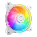 Ventilador COOLER MASTER MASTERFAN MF120 HALO2 / 2050 RPM / 120mm / 51.88 Cfm / 27 dBA / 4Pin 12V, 3Pin 5V ARGB / Blanco - Image 2