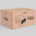 Fuente de Poder Acteck Blazar Prime 500W / 20+4 pin / ATX / Ventilador 80mm / Sata X2 / Molex x2 / 24 Pin x1 / 4 Pin x1 / No GPU / No Certificado - Image 3