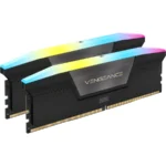 Kit De Memoria RAM CORSAIR VENGEANCE RGB AMD EXPO INTEL XMP / 64GB 2X32GB / DDR5 5200MHz* OC / CL38 / ICUE / Blanco