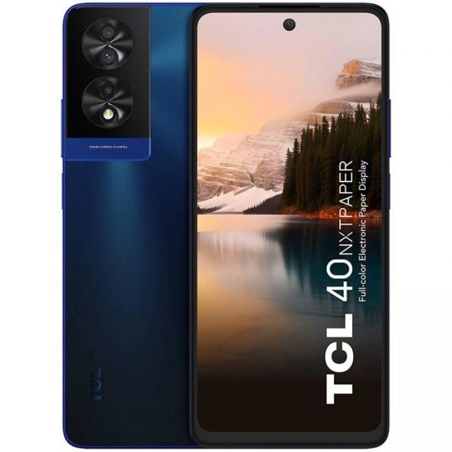 smartphone-tcl-40-nxtpaper-8gb-256gb-6-78-azul-medianoche (1) Smartphone TCL 40NXTPAPER / 6.78" / MediaTek Helio G88 / Almacenamiento 256GB / RAM 8GB / Cámara 50MP+5MP+2MP/32MP / Android 13 / Dual SIM / Azul - Image 1
