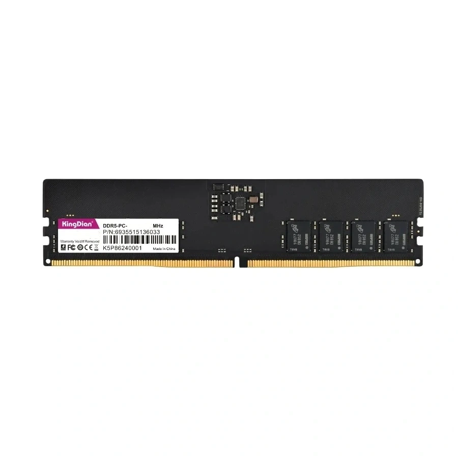 1 Memoria RAM KINGDIAN 5U560016GBS-B / 16GB / DDR5 5600MHz / CL40 / 1.25V / Negro - Image 1