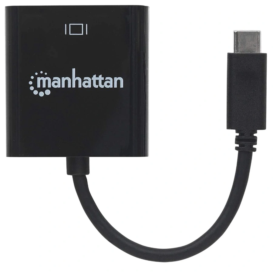4kat30hz-usb-c-to-hdmi-adapter-151788-4_1024x1024@2x Convertidor De Video MANHATTAN 151788 / USB Tipo-C A HDMI H / 4K / 30Hz / Color Negro - Image 1