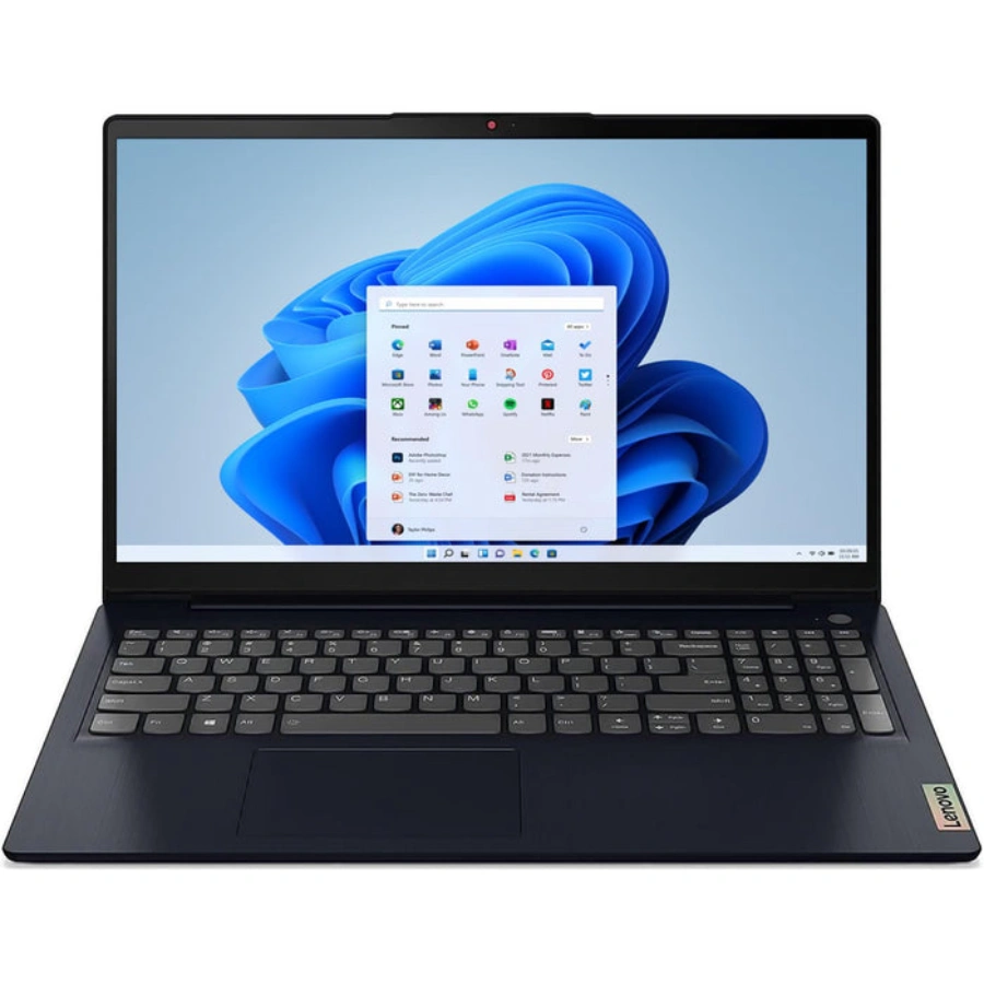 82KU023ULM 1 Laptop LENOVO IdeaPad 3 / 15.6" Full HD / AMD Ryzen 7 5700U 1.8GHz / Gráficos AMD Radeon™ integrados / RAM 8GB / 512GB SSD M.2 / Touch / Teclado Retroiluminado / Windows 11 Home / Abismo Azul - Image 1