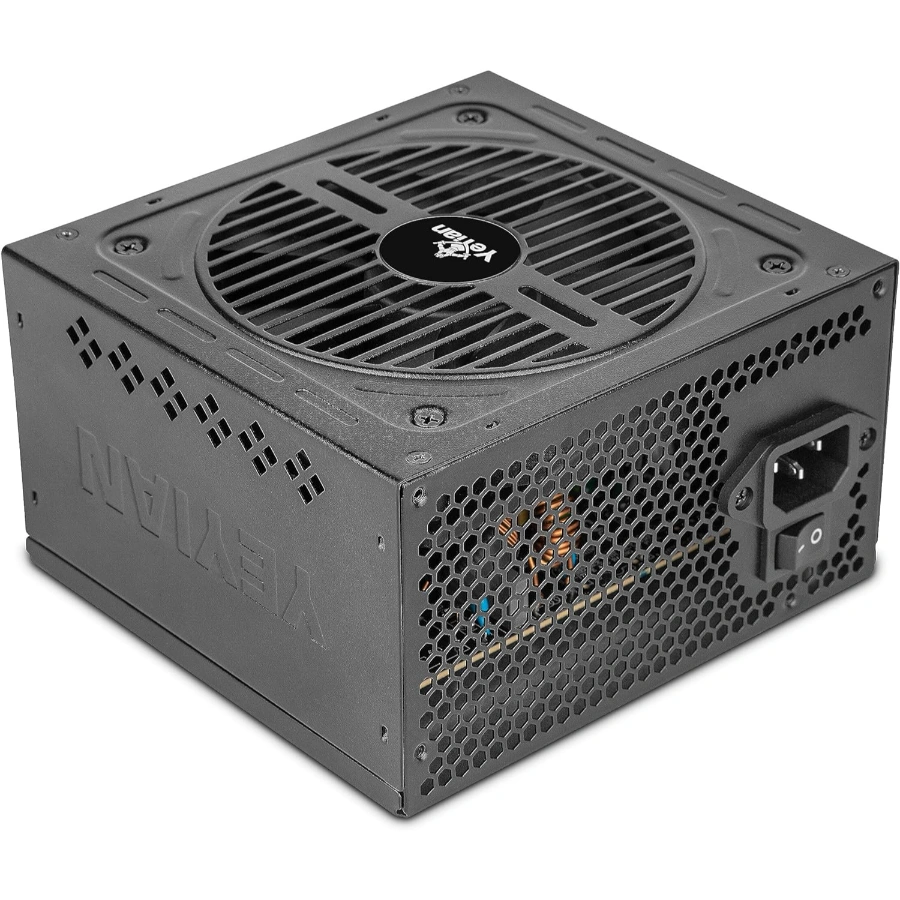 91N3CHqPczL._AC_SL1500_ Fuente De Poder YEYIAN RAIDEN / 650W / 80 Plus Bronze / 20+4 Pin / Cpu 4+4 / Pci-E 6+2 / Sata / Molex / Negro - Image 1
