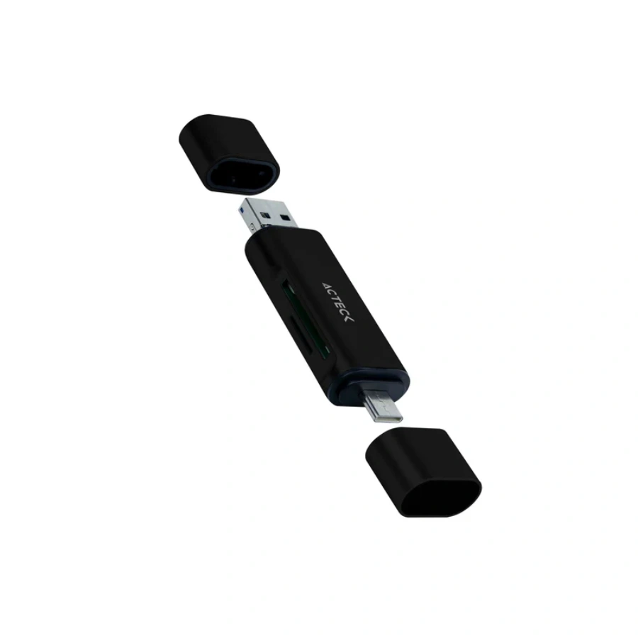 AC-934824 Lector De Memoria Dual ACTECK DH450 / USB A - USB C / Micro SD / TF - Image 1