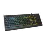 Kit De Teclado Y Mouse ACTECK Creator Aurean Pro MK477G / Alámbrico / Iluminación Led / 105 Teclas / Anti-Gosting / Multimedia / Óptico / 8000DPI / 7 Botones / Color Negro - Image 3