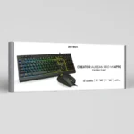 Kit De Teclado Y Mouse ACTECK Creator Aurean Pro MK477G / Alámbrico / Iluminación Led / 105 Teclas / Anti-Gosting / Multimedia / Óptico / 8000DPI / 7 Botones / Color Negro - Image 6