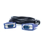 Cable VORAGO / VGA Macho a VGA Macho / 2 Metros / Negro Con Azul - Image 2