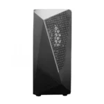 Gabinete Yaguaret UNICON / Media Torre / ATX / Vidrio Templado / Panel Frontal RGB Led Lighting / Fuente De Poder Integrada 550w / USB 3.1, USB 2.0 / Negro - Image 4