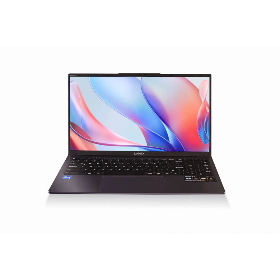 COMLNX1170_full-scaled Laptop LANIX XBOOK B 15 41656 / 15.6" FHD / Intel Core I5-1155G7 / RAM 8GB DDR4 / 256GB SSD / USB-C, USB 3.0, HDMI / Windows 11 Pro / Español / Gris Oscuro - Image 1