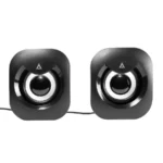 Bocinas ACTECK ESENCE BASIC AS215 / Alámbrica / 6 W / USB / Sonido Estéreo / Iluminación Led - Image 2