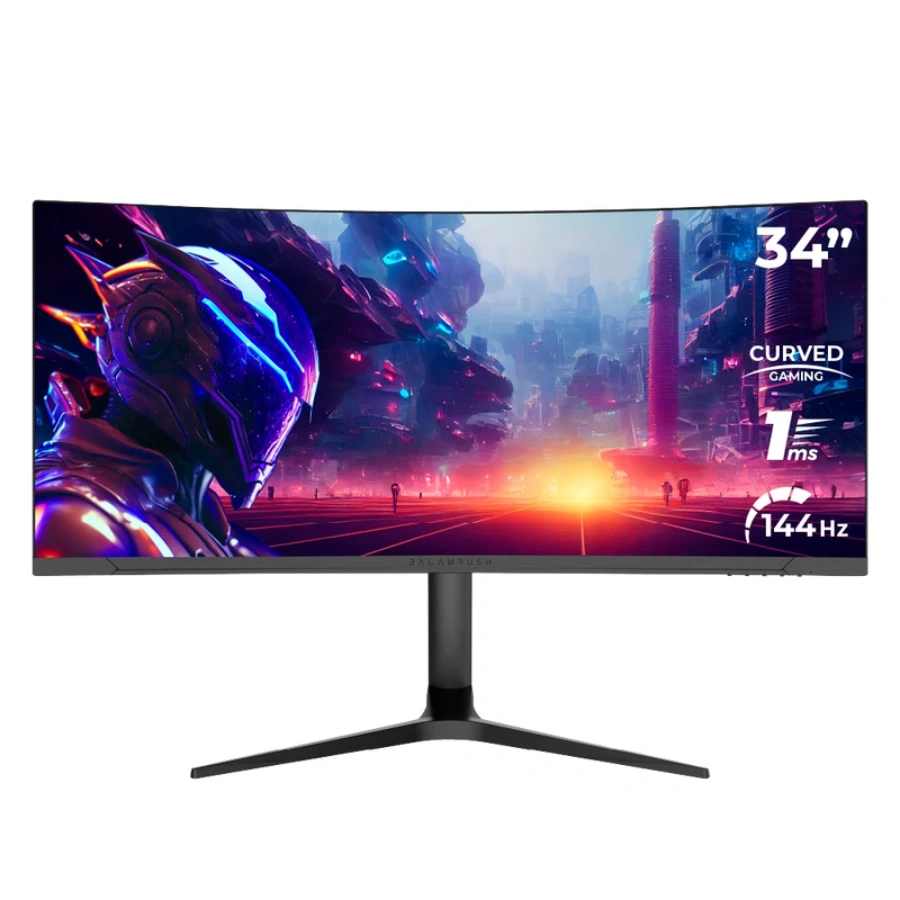 CP-BALAMRUSH-BR-938655-f47aac Monitor Curvo Gamer BALAM RUSH EXTREME EARTH MGX34C / 34" / 3440x1440 WQHD / 144Hz / Panel VA / 1MS / Hdmi, Dp / Freesync, Flicker-Free / Negro - Image 1