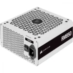 Fuente De Poder CORSAIR RM850 WHITE / 850W / 80 Plus Gold / Full Modular / 24 Pin / Cpu 4+4 / Pci-E 6+2 / Sata / Molex / Blanco