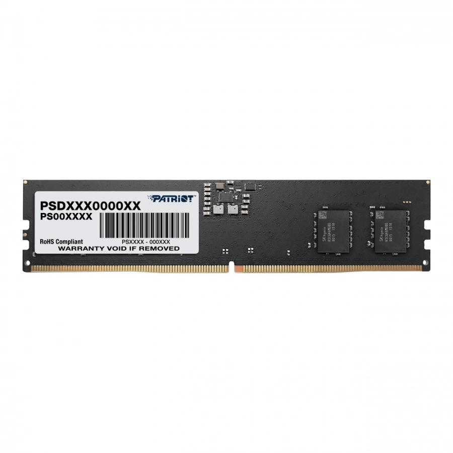CP-PATRIOT-PSD516G520081-7f4ab3 Memoria RAM PATRIOT Signature Line PSD516G560081 / 16GB / DDR5 5600MHz / CL46 / 1.1V / Color Negro - Image 1
