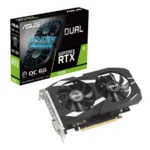 Tarjeta De Video ASUS DUAL GEFORCE RTX 3050 OC / 6GB GDDR6 / 96 Bit / Núcleo Cuda 2304 / DVI-D, HDMI, DP / PCI Express 4.0