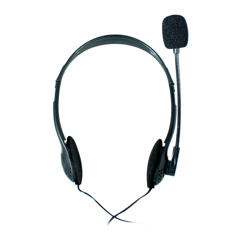 GAC-215 2 Diadema GHIA / Alámbrica / Con Micrófono / Control De Volumen Y Conector 3.5mm / Sonido Envolvente / Color Negro - Image 1