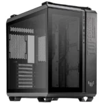 Gabinete Gamer ASUS TUF GAMING GT502 / ATX / Cristal Templado / No Incluye Ventiladores / USB 3.2, USB-C / Negro