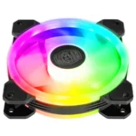 Ventilador COOLER MASTER MasterFan MF120 S3 / 120MM / Triple Loop ARGB /1800 RPM / 52 CFM / 27 dBA / 3 Pin 12V / Color Negro - Image 2