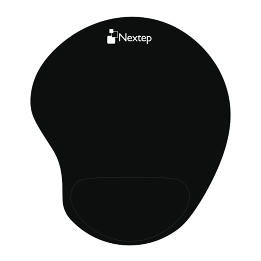 NE-418C-01 Mouse Pad NEXTEP NE-418C / Ergonómico / Con Almohadilla De Gel / Antiderrapante / 23x20.2cm / Negro - Image 1