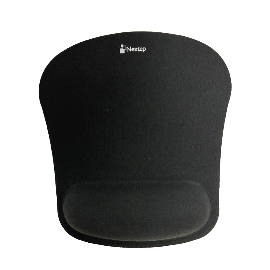 NE-418R-MOUSE-PAD-NEXTEP-ERGONOMICO-GEL-DESCANSA-MUNECAS_01 Mouse Pad NEXTEP NE-418C / Con Descansa Muñecas De Gel / 23 X 20 Cm / Ergonómico / Color Negro - Image 1