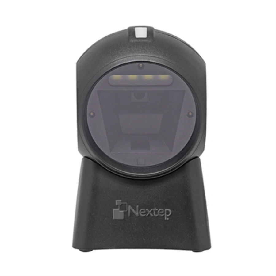 NXCLECAD003_2_zoom Lector de Códigos de Barra y QR NEXTEP NE-505 / Omnidireccional / 1D, 2D / Alámbrico / USB / Color Negro - Image 1