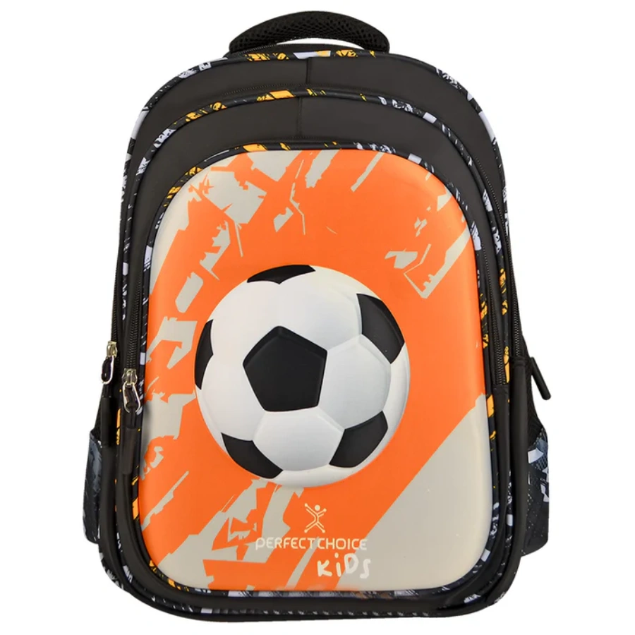 PC-084389_C01_700x Mochila PERFECT CHOICE EXPLORER PC-084389 / Escolar Para Niños / Múltiples Compartimientos / Bolsa Delantera Rígida / Negro - Image 1
