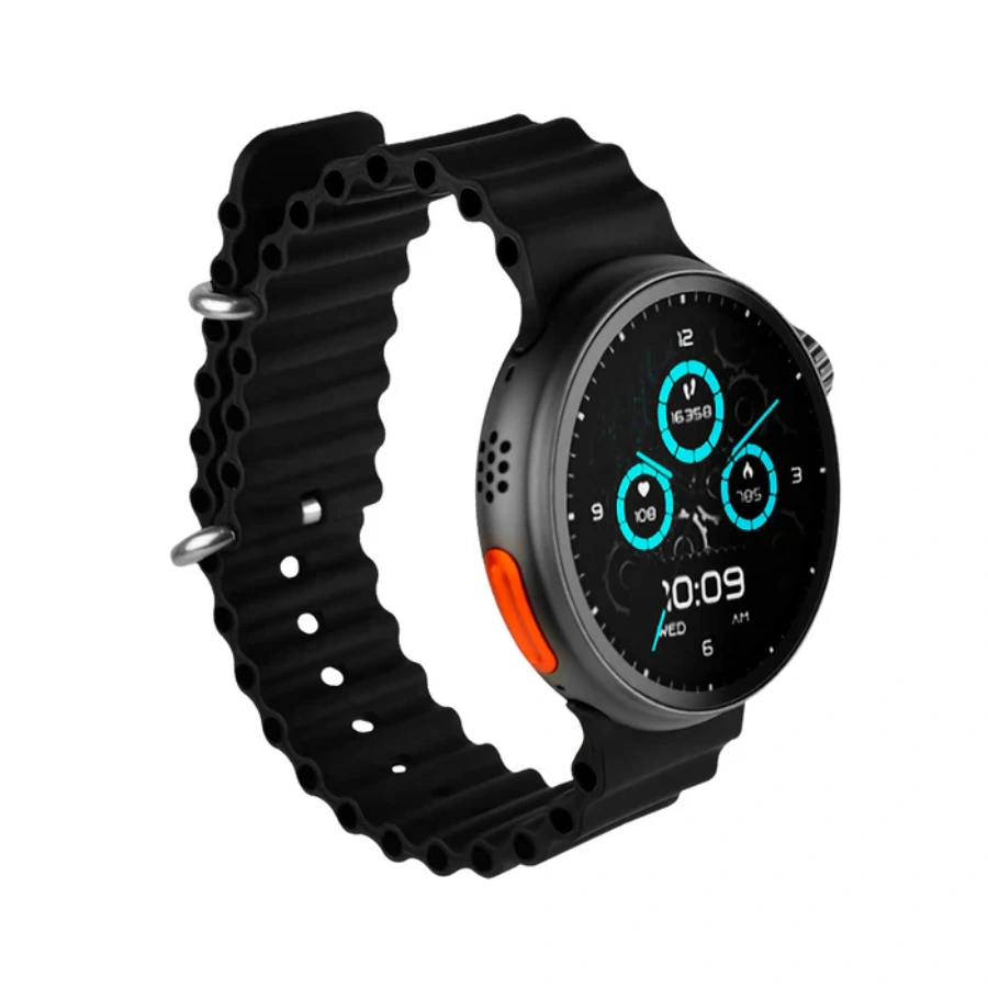 PC-270164_C02_700x Reloj Inteligente Smartwatch PERFECT CHOICE AMBER / Pantalla Redonda Amoled / 1.43" / 466x 466 Pixeles / Función Siempre Encendida, Llamadas, Ritmo Cardiaco, Modo Deportes, Carga Inalámbrica / Color Negro - Image 1